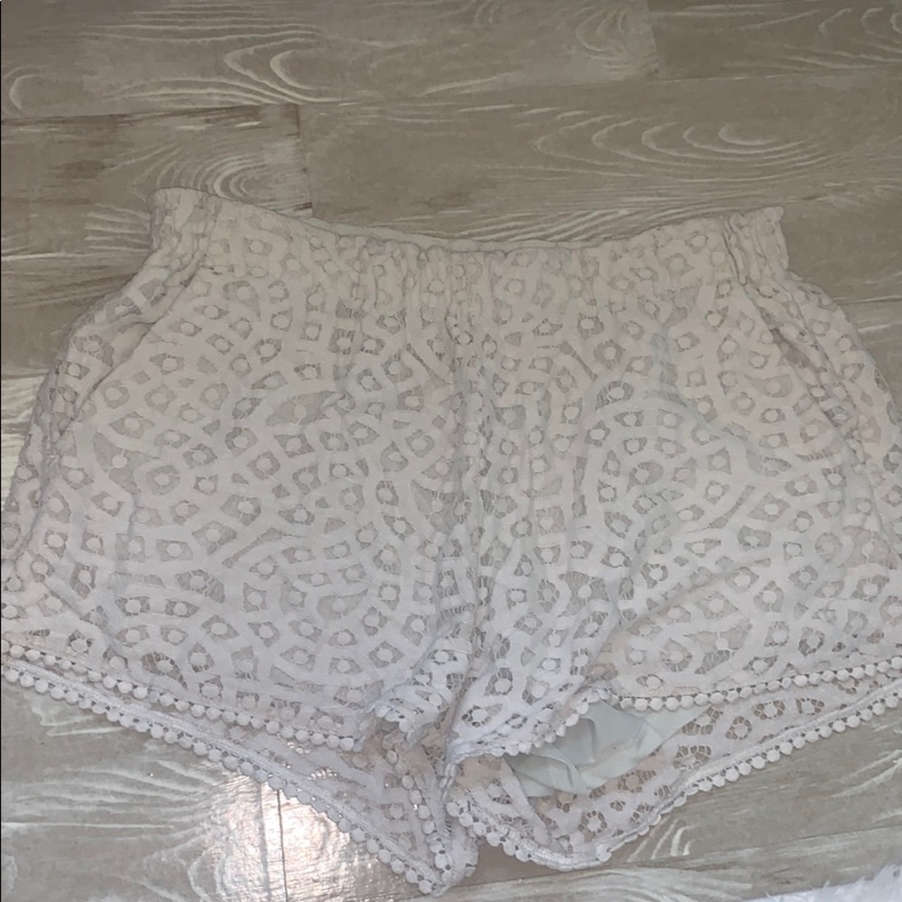 Lace shorts